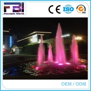Programlanmış açık demir çeşme 9 W renkli ışıklar led işıklı köpük su çeşmeleri - Product Image 2