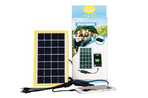 JCNS <span class=keywords><strong>Chargeur</strong></span> <span class=keywords><strong>Solaire</strong></span> Mini <span class=keywords><strong>Portable</strong></span> pour Recharger les Téléphones en Extérieur - Product Image 3
