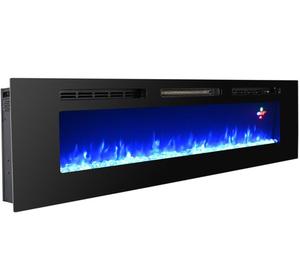 60 "आरवी फायरप्लेस दीवार को ठीक कर दिया गया फायरप्लेस हीटर 110 वी 120 वी - Product Image 5