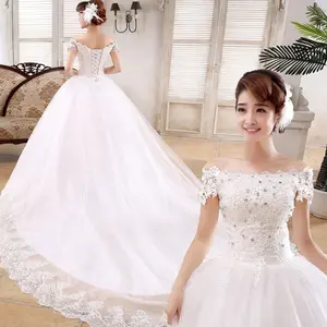 Оптовая продажа, свадебное платье/платье в Корейском стиле с бисером и кружевом с рыбьим хвостом