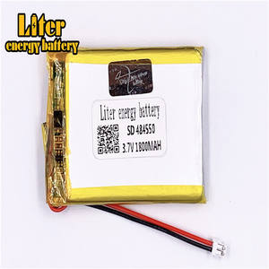 Plug 1,5-2 P <strong>3</strong>,7 V 484550 1800 mAh rechargeable LiPo battery solar Li ion polymer lithium-batterie with PCM - Product Image 2