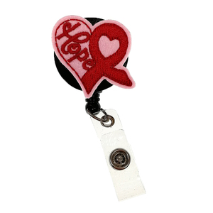 Porte-badge rétractable Lailina personnalisé en feutre, motif ver animalier mignon, pour infirmière, cadeau pour enseignant, accessoires de bureau - Product Image 5