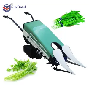 Green leek reaper/máquina cosechadora por fragante flores de ajo chino cebollino