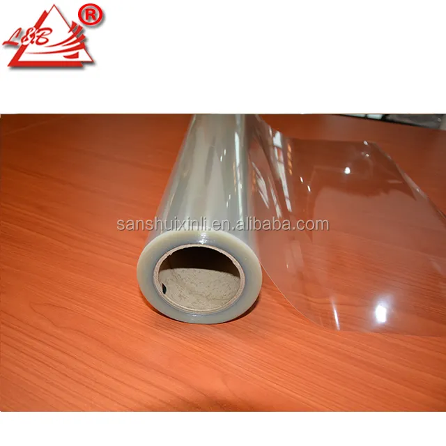 Clear PET Double Sided Adhesive Cold Laminating Film For Photo