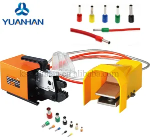 Cable equipos de fabricación/neumática crimpado, terminal de cable herramienta que prensa terminal máquina para la venta