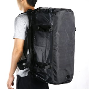 Sac de voyage pliable et imperméable de luxe noir pour le sport et l'extérieur, disponible en plusieurs tailles : 42L, 70L, 100L, 120L - Product Image 2