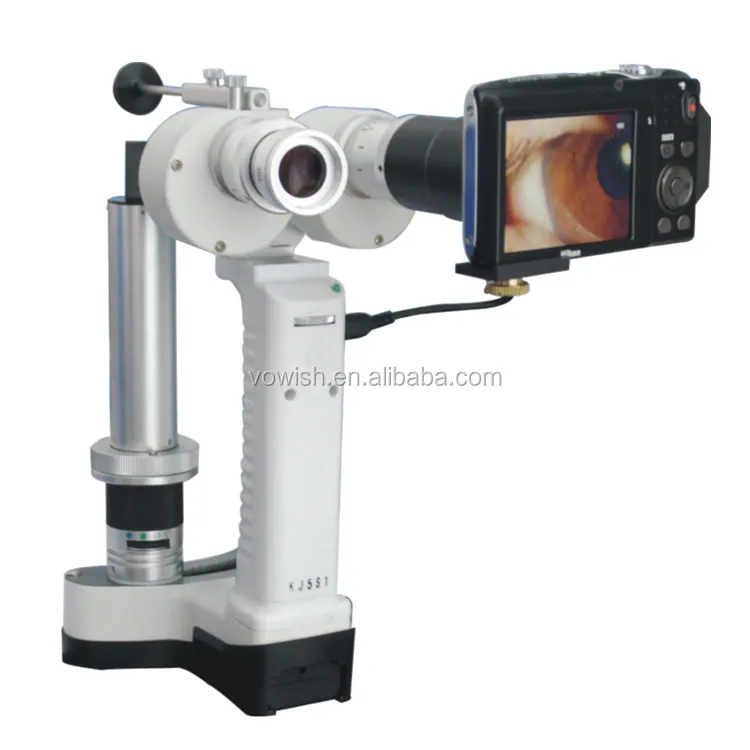 ophthalmic equipment handheld slit lamp KJ5S3 Rechargeable China Portable Slit Lamp