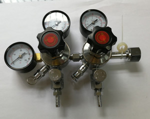 Nhà Sản Xuất Ningbo Chiết Giang Hai Áp Suất Cơ Thể Co2 <span class=keywords><strong>Gas</strong></span> Bia Điều Chỉnh Với Đo - Product Image 2