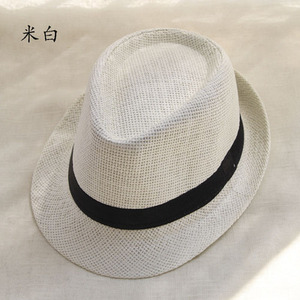 SH-0001 mùa hè mặt trời giấy rơm Fedora mũ phong cách và linh hoạt cho bữa tiệc hàng ngày ngoài trời du lịch Cảnh Kinh Doanh bình thường - Product Image 4