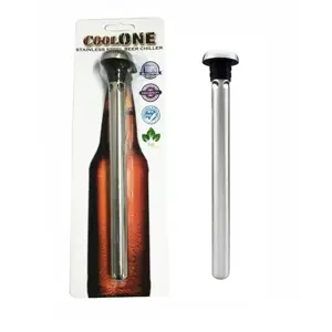 Botol Bir Stainless Steel Harga Murah, Pendingin Tongkat Freezer dengan Aerator dan Penuang Decanter