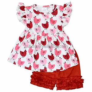 Sue Lucky new Childrens Girl Clothing Garments Children Clothes Wholesale Girl Clothes