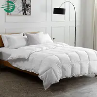 Hot Sale 100% cotton cover Lightweight Ultra Soft Microfiber filling hotel Quilts Duvet comforter