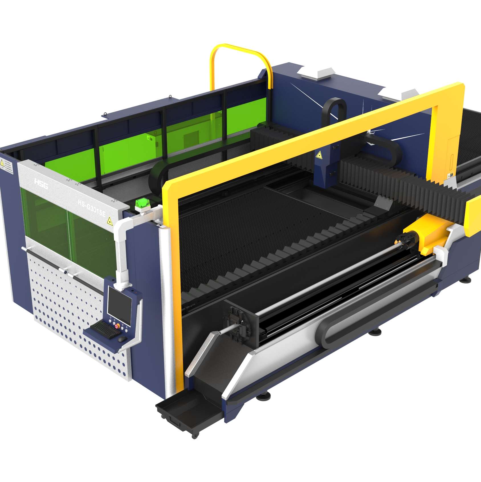 Fabrik Direkt hochwertige CNC-Schneide maschine Presion Fiber Optic Laser für Metall