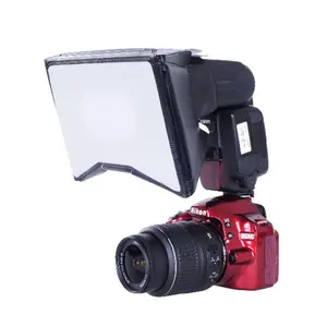 MQ-B14 universal difusor de flash softbox para DSLR cámara mini videocámaras Flash
