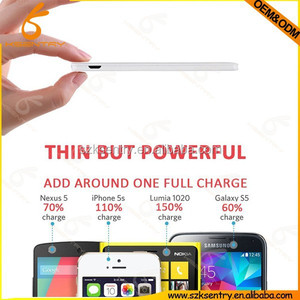 2500 mAh Ultra compacto portátil tarjeta de crédito de reserva de la batería externa Power Bank cargador para <span class=keywords><strong>el</strong></span> iPhone - Product Image 2