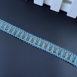 Bện <span class=keywords><strong>TRIM</strong></span> cho sofa phụ kiện <span class=keywords><strong>Gimp</strong></span> vải dệt nguyên liệu dệt Phụ kiện treo tua - Product Image 4