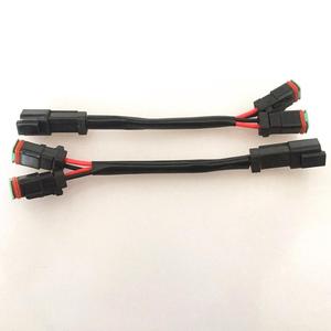 Automobil Y-förmige Dual-Ausgangs-Deutsch DT DTP Adapter 2-Pin-Steckverbinder Splitter für Auto-LED-Nebelscheinwerfer - Product Image 6