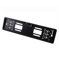 Caméra de recul ccd avec vision nocturne LED, accessoire étanche, pour voiture européenne, plaque d'immatriculation