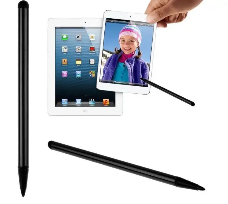 2in1 Doppel-ende Tabletten Screen Writing Stifte Elektronik Kapazitiven Stift Universal Stylus Für Samsung Tablet Telefon