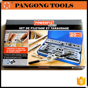 Tuv/gs vpa/gs bsci norma británica <span class=keywords><strong>de</strong></span> aleación <span class=keywords><strong>de</strong></span> acero 9 sicr tap & die set <span class=keywords><strong>de</strong></span> <span class=keywords><strong>20</strong></span> unidades - Product Image 1