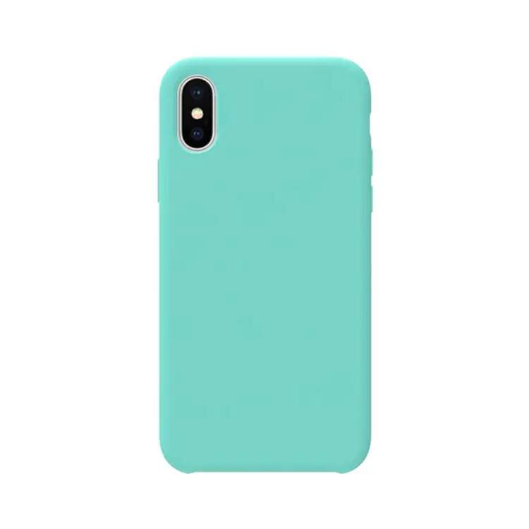 Hot Deals Solid Color Shock Proof Liquid Silicone Rear Cover for Samsung Galaxy M40 Xcover 4s S10 S10+ A80 A70 A60 A9 J6 J6+ A8