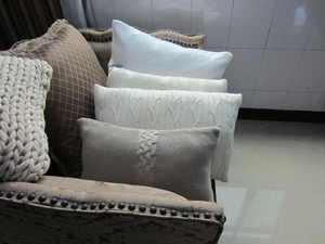 50CF98 100% Coton 100% acrylique 100% <span class=keywords><strong>pull</strong></span> en laine tricoté housse de coussin oreiller couverture - Product Image 6