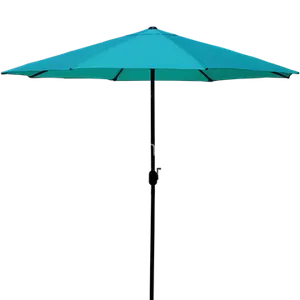Наружная реклама, складной зонт для сада, пляжа, 9 футов, одинарный шкив Зонтик для сада