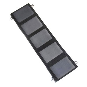 Sunpower 10W 5V NOUVEAU Pliable Universel Camping Voyage Panneau <span class=keywords><strong>Solaire</strong></span> <span class=keywords><strong>Chargeur</strong></span> USB Pack iPhone Smartphones <span class=keywords><strong>Android</strong></span> Téléphone Noir 5 Ans - Product Image 1