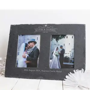 Foto Hadiah Cinta Slate Antik Bingkai