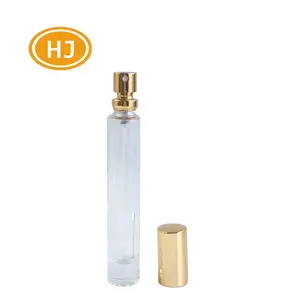 5 ml 10 ml Goedkope Slim Mini Cilindrische Lege Transparante Glazen Spuit Parfum Fles