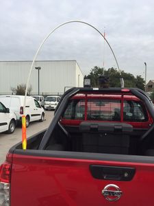 6ฟุต/7ฟุต/8ฟุต/9 10ft Non-แสง <span class=keywords><strong>ATV</strong></span> Offroad เสาธงสะท้อนแสงธง Quick Release Mount ความปลอดภัยเสาธง - Product Image 5