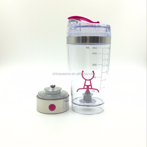 Libre de bpa con pilas blen der grado alimenticio taza de logotipo personalizado botella de la coctelera - Product Image 3