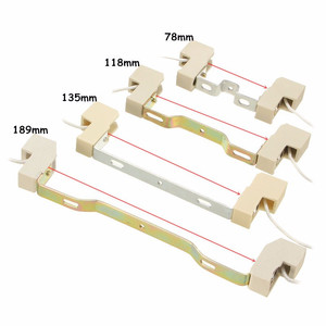 Portalámparas de Cerámica y Porcelana Personalizados de 78MM 118MM 135MM <span class=keywords><strong>R7S</strong></span>, Base para Bombillas Halógenas - Product Image 1