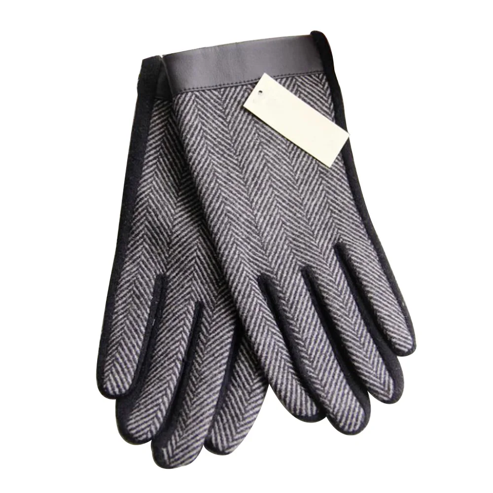 Winter warm and windproof cashmere gloves