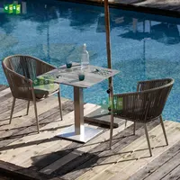 Meja Kursi Set Outdoor Perabotan Digunakan Set Restoran Harga Makanan Modern Dijual Meja dan Kursi untuk Restoran
