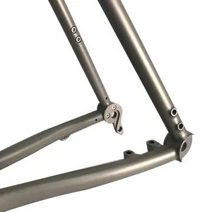 2019 TitaniumベルトドライブGravel Disc Bike Frame 3AL/2.5V Flat Mount Cyclocross 142x12mm