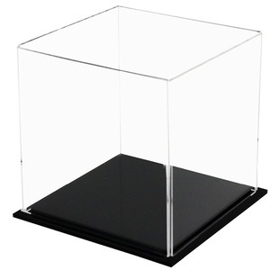 Vitrine de présentation de livres en plexiglas acrylique sur mesure, transparente, pour livres rares, avec bases noires vendues séparément, couvercles anti-poussière rigides - Product Image 4