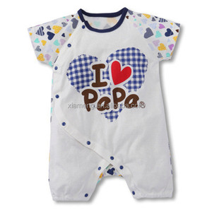 Wholesale summer vest Linnen of the baby newborn cotton hairstyle cotton plain baby romper of the baby for the kid - Product Image 5