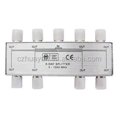 Европейский тип 8-канальный видеорегистратор сплиттер