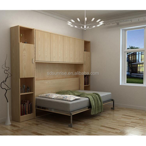 Meubles modernes <span class=keywords><strong>gain</strong></span> <span class=keywords><strong>de</strong></span> <span class=keywords><strong>place</strong></span> <span class=keywords><strong>Lit</strong></span> mural pliable <span class=keywords><strong>Lit</strong></span> Murphy avec <span class=keywords><strong>armoire</strong></span> - Product Image 4