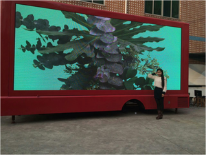 Độ sáng cao ngoài trời biển quảng cáo p4.8 P6 hiển thị signage kỹ thuật số màn hình LED xe tải di động LED hiển thị cho quảng cáo - Product Image 5