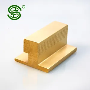 Bán Nóng Tùy Chỉnh Sang Trọng Kim Loại Rắn Đùn Brass Hồ Sơ Điện