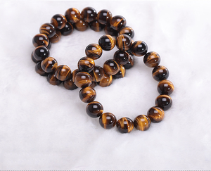 กำไลข้อมือหินตาเสือเครื่องประดับหยกธรรมชาติเกรด7A ของแท้ขายส่ง - Product Image 4