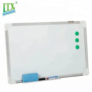Custom Design Lacquered Steel Sheet Surface Magnetic Whiteboard With Accessories Desktop White Board