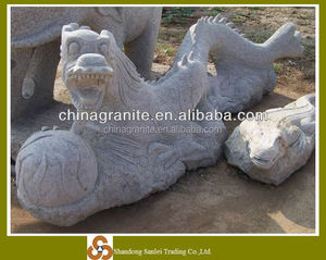 Al aire libre chino dragón de piedra molde figurines precios - Product Image 2