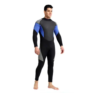 Traje de buceo para hombre, cola de sirena, 3mm, novedad