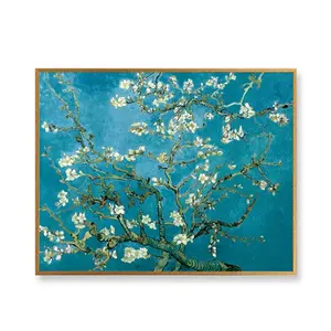 Van Gogh Famous Art Almond Blossom Print Canvas Painting Wall Decoration