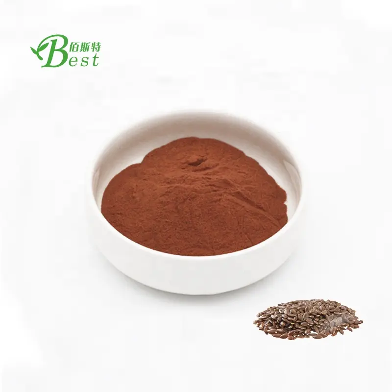 Pure flaxseed extract powder flax lignans 40%