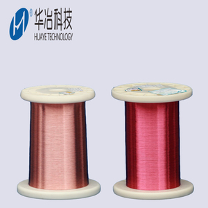 आत्म संबंध polyurethane लाल रंग enameled तांबे चुंबक तार