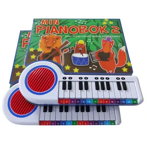 Libro de sonidos de Piano para niños con historias interesantes para niños, servicio OEM